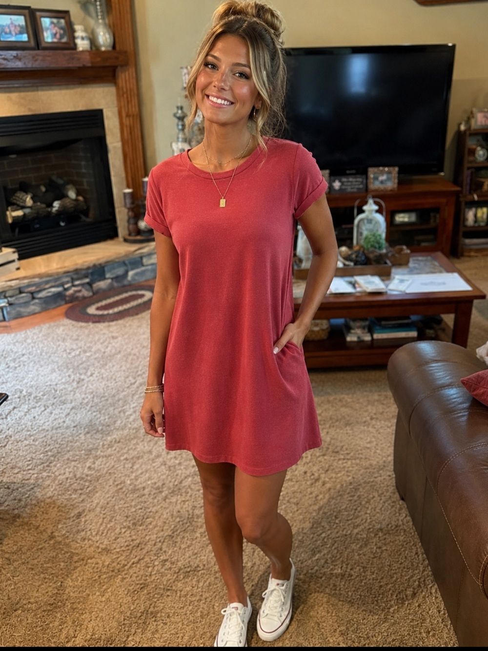 Forever 21 T-Shirt Dress